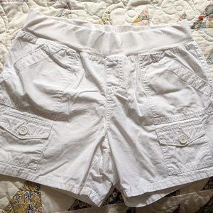 Motherhood Maternity White Shorts